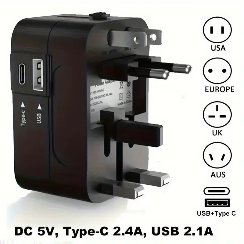 EcoZeit ® Universal Travel Adapter【Entry Level】